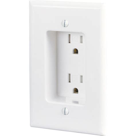 electrical box required for recessed duplex|receptacle box wiring requirements.